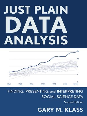 cover image of Just Plain Data Analysis